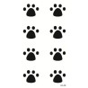 Paw Pfote Klebetattoo