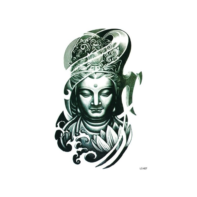 Buddha Klebetattoo