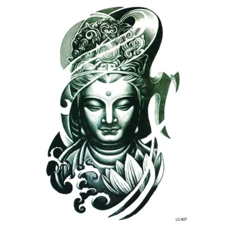 Buddha Klebetattoo
