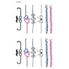 Finger Decorative Patterns Dekorative Muster Klebetattoo