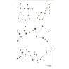 Zodiac Tierkreis Tierkreiszeichen Sternzeichen Klebetattoo