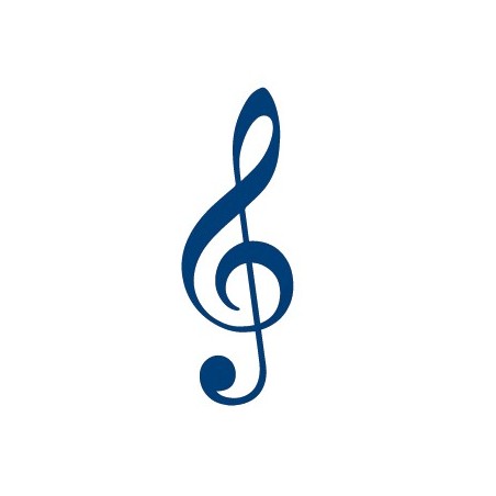 Clef Notenschlüssel Musik Klebetattoo