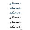 Smile Lachen Klebetattoo