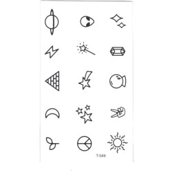 Minimal Cosmic Icons