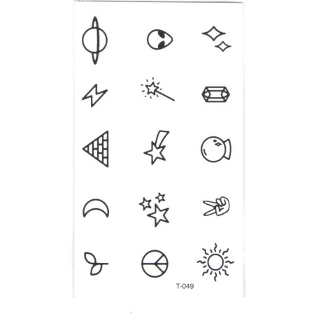 Minimal Cosmic Icons
