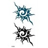 Tribal Sun Sonne Klebetattoo