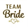 Amor Team Bride Klebetattoos für JGA & Hochzeit