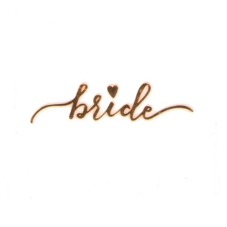 Heart Herz Team Bride Klebetattoos für JGA & Hochzeit