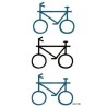 Bicycle Velo Fahrrad Klebetattoo