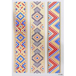 Weave Pattern Armband Klebetattoo