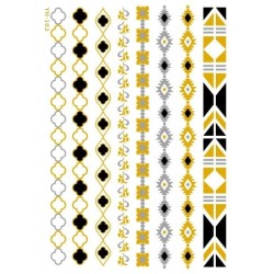 Bracelet Armband Armband Klebetattoo