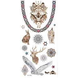 Animal Tiere Wildtier Klebetattoo