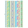 Weave Pattern Armband Klebetattoo