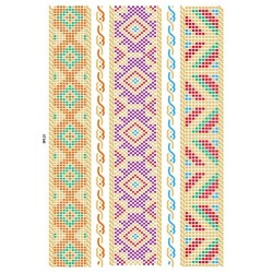 Weave Pattern Armband Klebetattoo